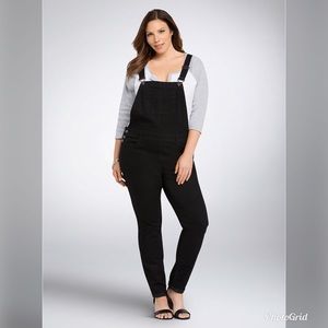 Torrid Black overall Jeans
